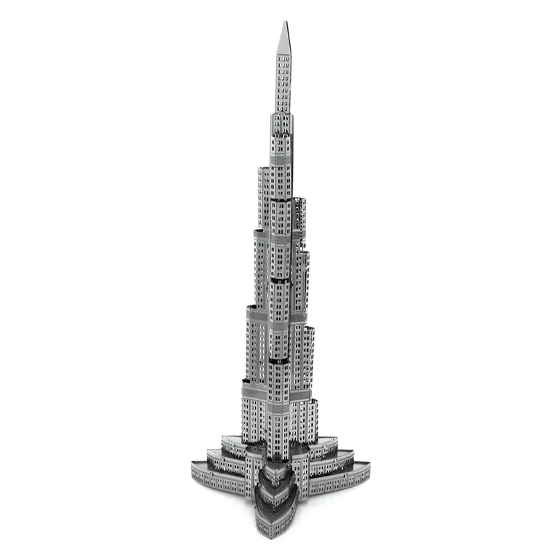 Metal Earth Burj Kalifa Metal 3D Model/ Metal Earth Modèle 3D en métal du Burj Khalifa