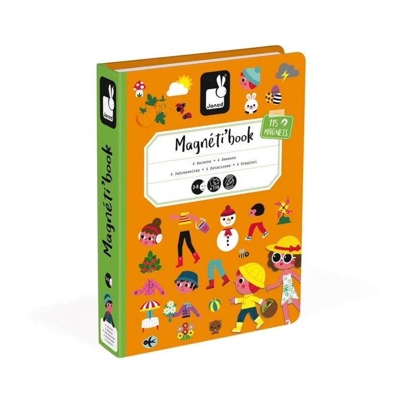 Janod Magnetibook 4 Seasons / Saisons