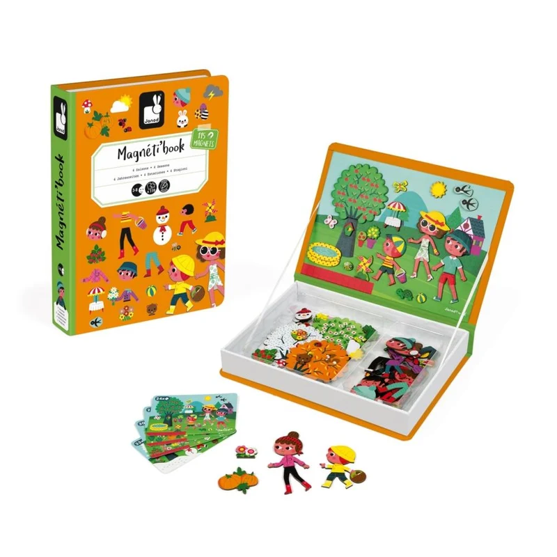 Janod Magnetibook 4 Seasons / Saisons