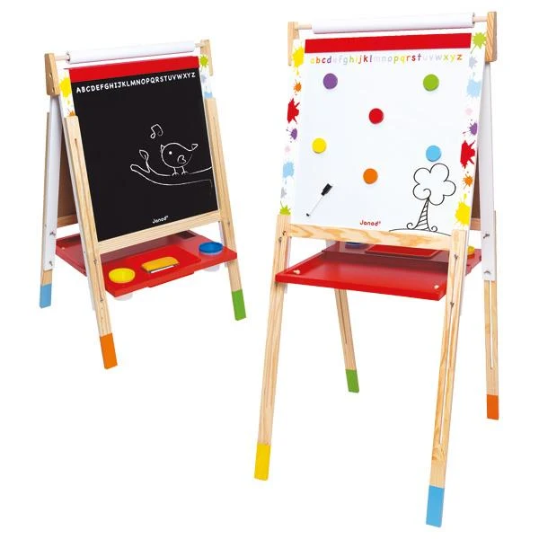 Janod Splash Adjustable Easel (Montreal, In-Store or Pickup ONLY) / Chevalet ajustable Splash (Montréal, en magasin ou ramassage SEULEMENT)