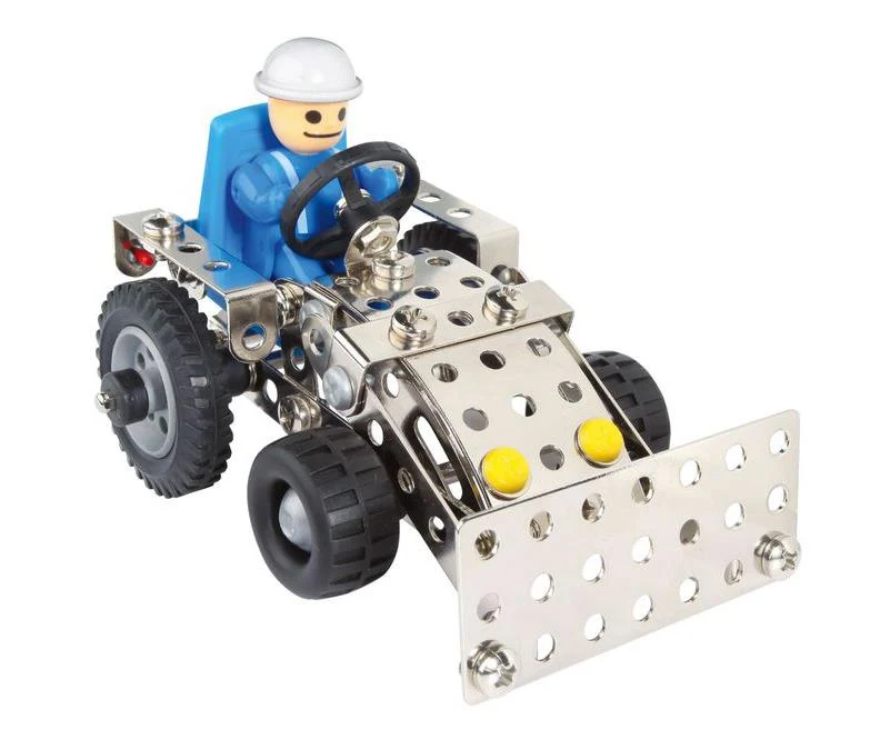 Eitech C81 Basic Tractor with Trailer Construction Set / Ensemble de Construction de Tracteur de Base avec Remorque