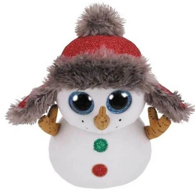 TY Beanie Boos Snowman Buttons Medium / Boutons bonhomme de neige moyens
