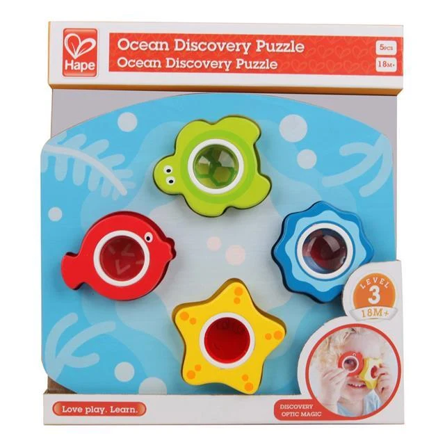 Hape Ocean Lens Puzzle / Puzzle de lentille océanique