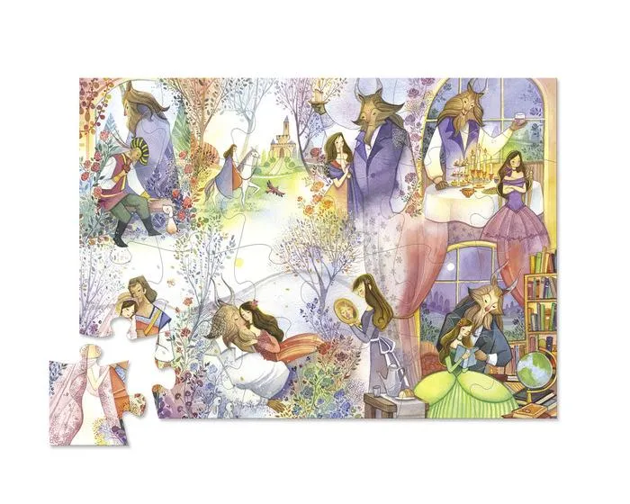 Crocodile Creek Puzzle Beauty & the Beast / Crocodile Creek puzzle La Belle et la Bête