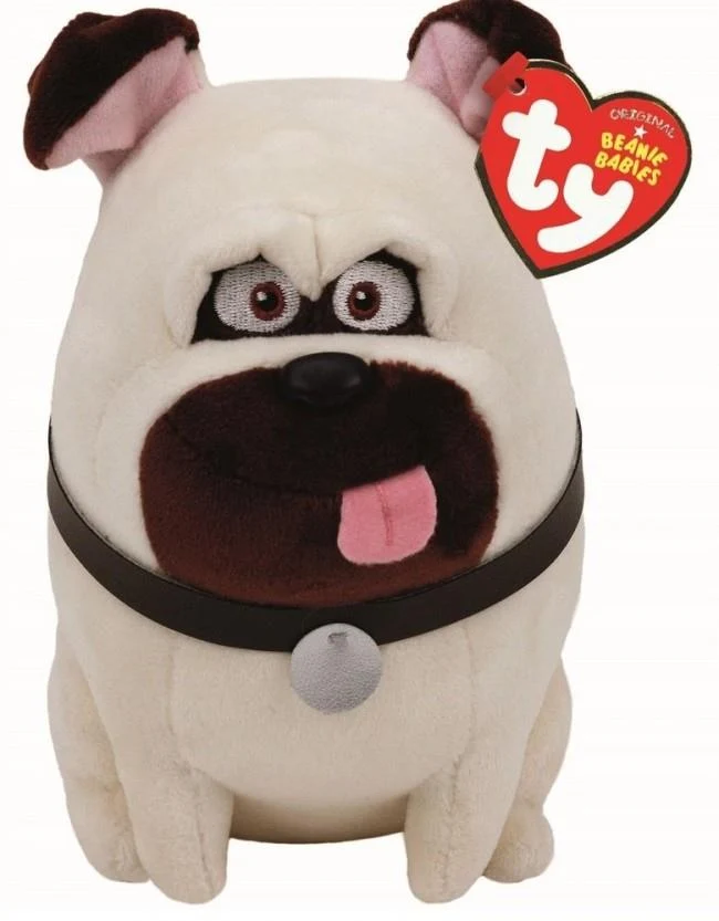 TY Secret Life of Pets Dog - Mel (Small) / Peluche TY Chien Comme des bêtes - Mel (Petite)
