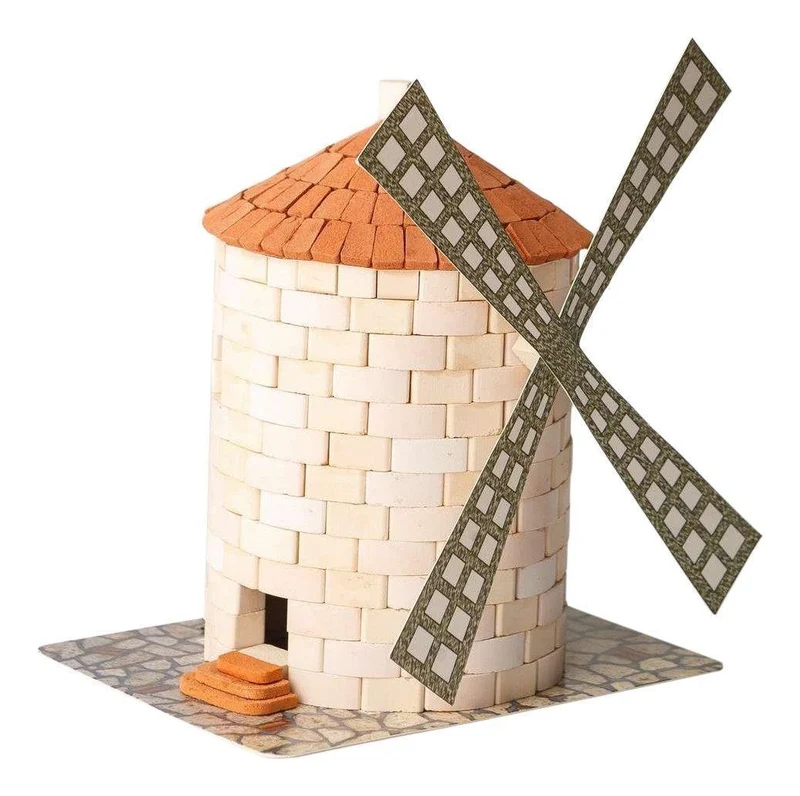 Wise Elk Brick Construction setWindmill / jeu de construction en briques Moulin à vent