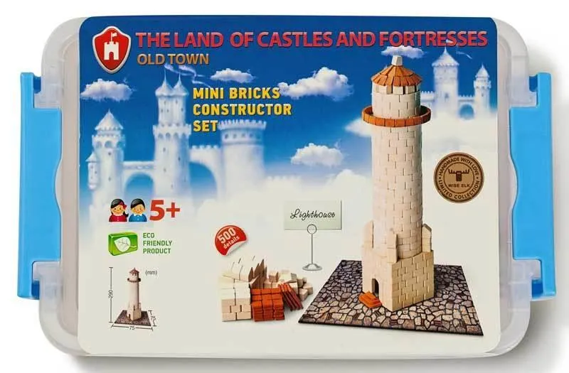 Wise Elk Lighthouse Brick construction set/ Phare jeu de construction en briques
